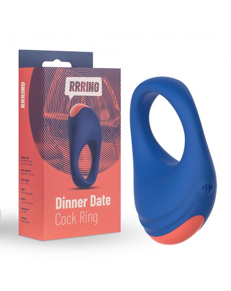 Dzimumlocekļa Gredzeni FeelzToys RRRING Dinner Date Vibrators (30 mm)
