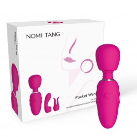 Massaggiatore a Bacchetta Pocket Nomi Tang Fucsia