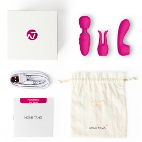 Massaggiatore a Bacchetta Pocket Nomi Tang Fucsia