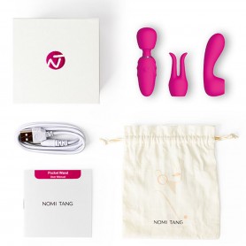 Massaggiatore a Bacchetta Pocket Nomi Tang Fucsia