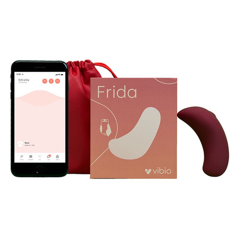 Vibrator Frida Lay-On Vibio Red Wine