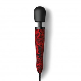 Pie Sienas Stiprināms Masāžas Rīks Doxy Rose Pattern