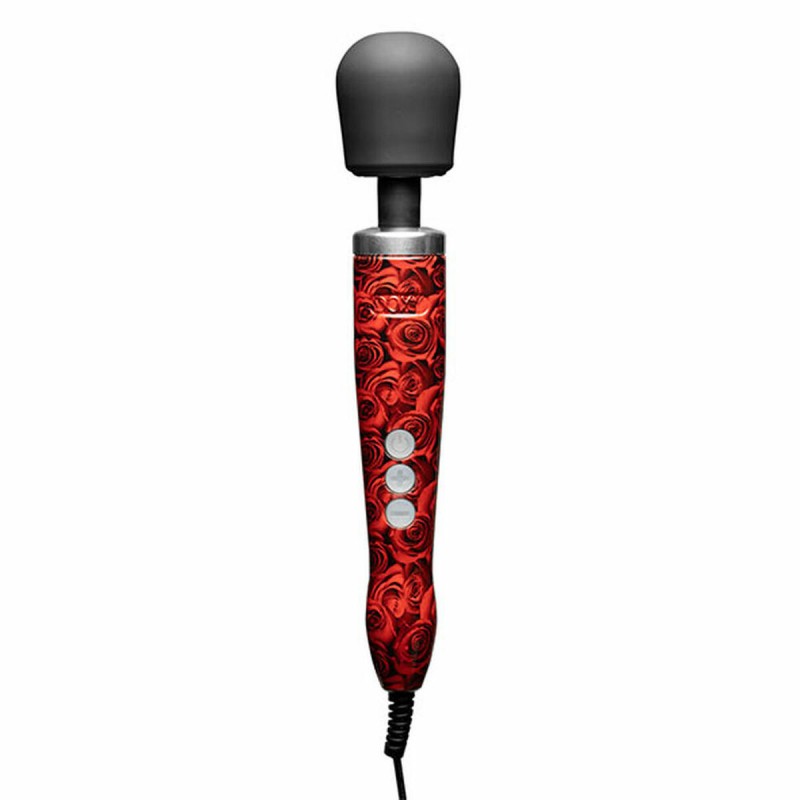 Pie Sienas Stiprināms Masāžas Rīks Die Cast Doxy Rose Pattern