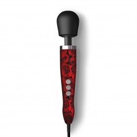 Pie Sienas Stiprināms Masāžas Rīks Die Cast Doxy Rose Pattern