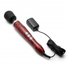 Pie Sienas Stiprināms Masāžas Rīks Die Cast Doxy Rose Pattern