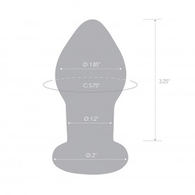 Vibrating Butt Plug Vibrating Butt Glas