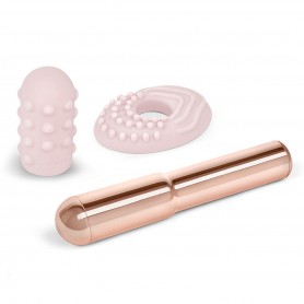 Lodveida Vibrators Le Wand Grand Rozā zelta
