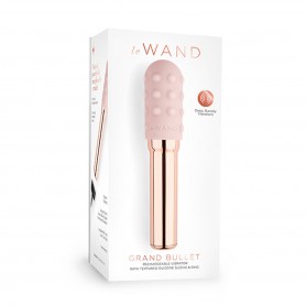 Lodveida Vibrators Le Wand Grand Rozā zelta