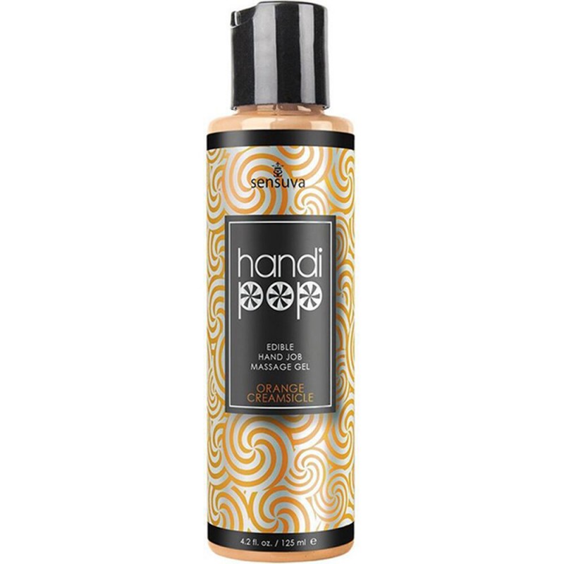 Gel Massaggiante Lubrificante All Over Handipop Sensuva Orange Creamsi
