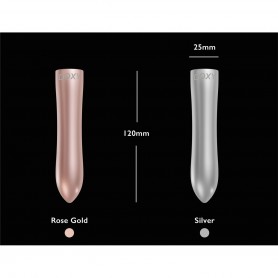 Вибратор в форме пули Doxy Silver