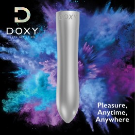 Вибратор в форме пули Doxy Silver