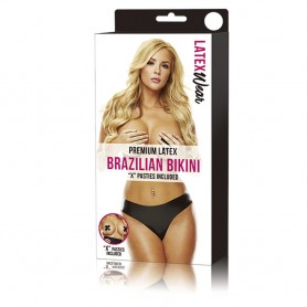 Slip LatexWear Brazilian Nero