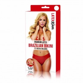 Slip LatexWear Brazilian Rosso