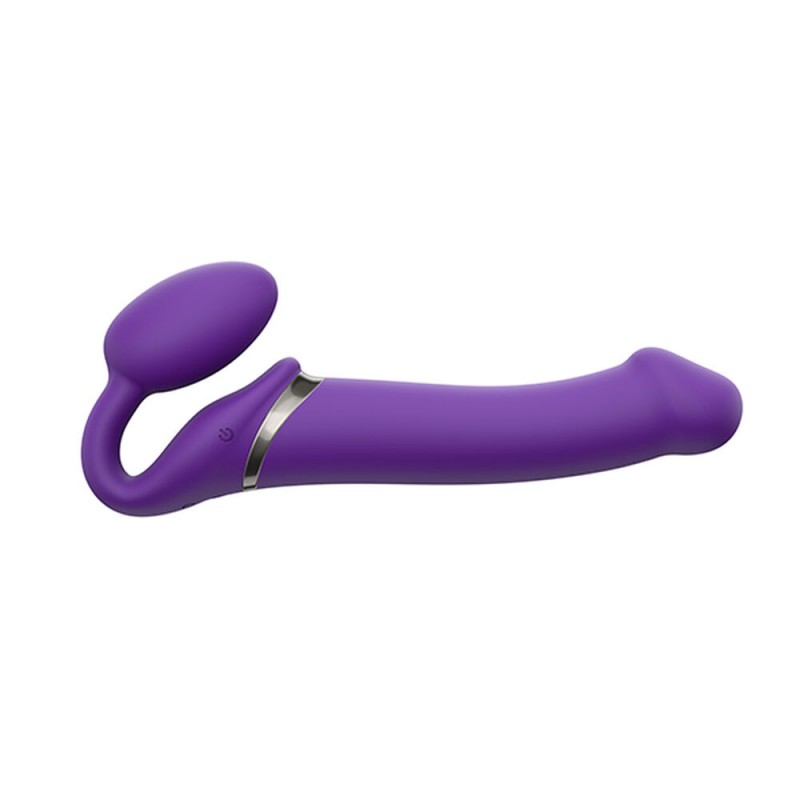 Ультра-сбруя 2 и пробка Vibrating Strap-on-me Purple