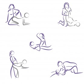Ультра-сбруя 2 и пробка Vibrating Strap-on-me Purple