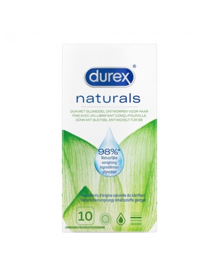 Prezervatīvi Durex Naturals (10 pcs)