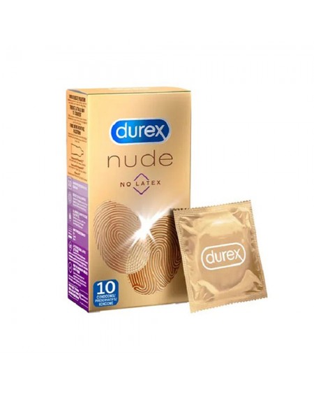 Condoms Durex Nude (No Latex) (10 pcs)