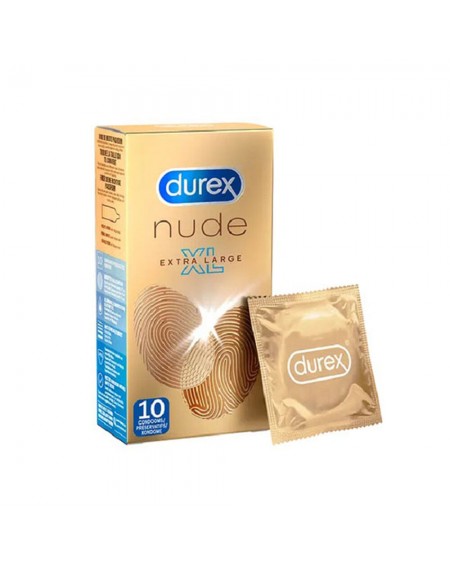 Preservativi Durex Nude XL (10 pcs)