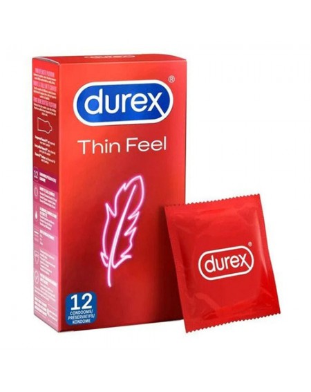 Prezervatīvi Durex Thin Feel 12 Daudzums