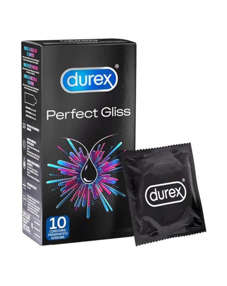 Prezervatīvi Durex Perfect Gliss (10 pcs)