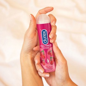 Лубрикант Crazy Durex 100 ml вишневый Лубрикант Crazy Durex 100 ml вишневый
