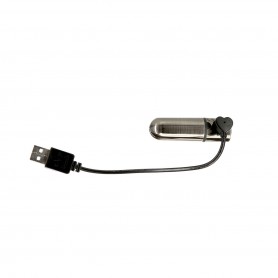 Lodveida Vibrators PowerBullet Crystal 9 Gun metal