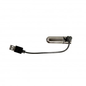 Lodveida Vibrators PowerBullet Crystal 9 Gun metal