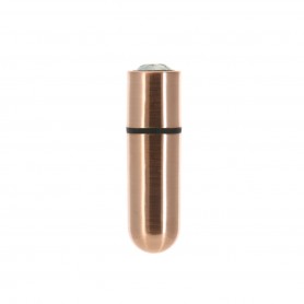 Lodveida Vibrators First Class Mini PowerBullet Crystal 9 Rozā zelta