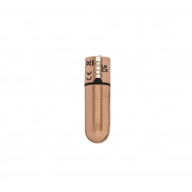 Lodveida Vibrators First Class Mini PowerBullet Crystal 9 Rozā zelta