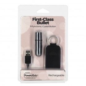 Lodveida Vibrators First Class Mini PowerBullet Crystal 9
