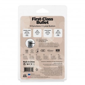 Вибратор в форме пули First Class Mini PowerBullet C