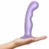 Dildo P&G Metallic Strap-on-me L Purple Silicone
