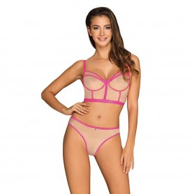Underwear Set Obsessive Nudelia Pink