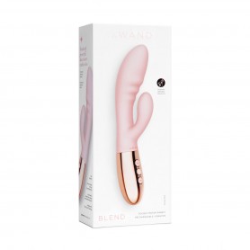 Divkārši Stimulējošs Vibrators Le Wand Rozā zelta