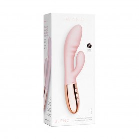 Divkārši Stimulējošs Vibrators Le Wand Rozā zelta