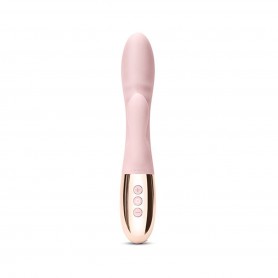 Divkārši Stimulējošs Vibrators Le Wand Rozā zelta
