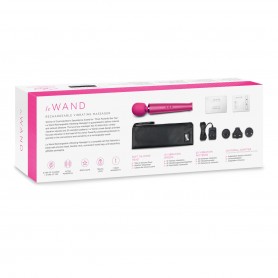 PalmPower-Recharge Wand Massager Le Wand Magenta