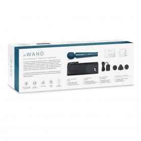 PalmPower-Recharge Wand Massager Le Wand Pacific Blue