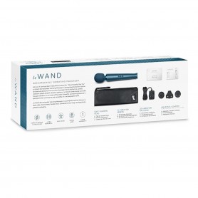 PalmPower-Recharge Wand Massager Le Wand Pacific Blue