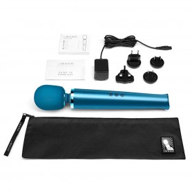 PalmPower-Recharge Wand Massager Le Wand Pacific Blue