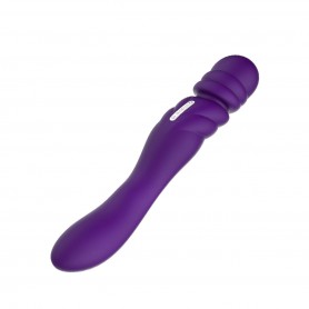 Vibrator Jane Double Nalone Purple (13 cm)