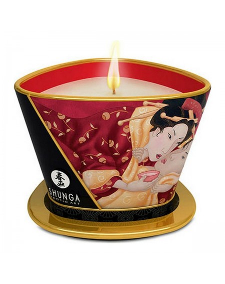 Massage Candle Strawberry Shunga (170 ml)