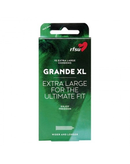 Prezervatīvi RFSU Grande XL 20 cm (15 uds)