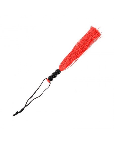 Small Rubber Whip Sportsheets SS80003 (25 cm) Black/Red