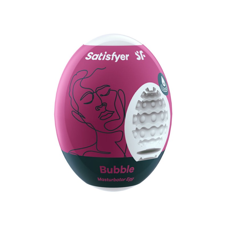 Masturbatore Uovo Satisfyer Bubble Hydro Active Ciliegia