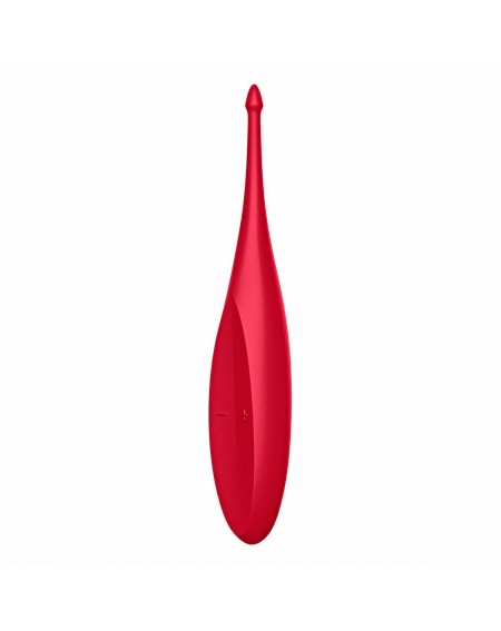 Curve Clitoral Vibrator Satisfyer Cherry (17 x 3 cm)