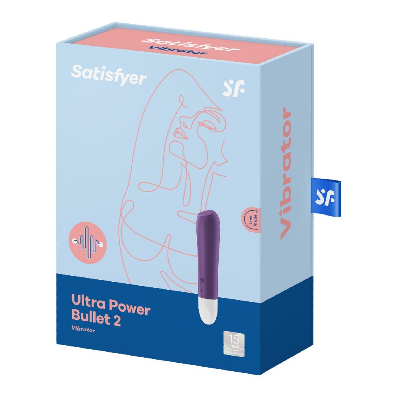 Lodveida Vibrators Ultra Power Satisfyer Violets