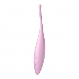 Izliekts klitora vibrators Satisfyer Rozā