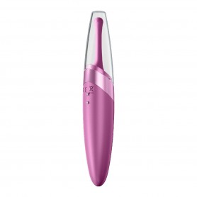 Izliekts klitora vibrators Satisfyer ķiršu