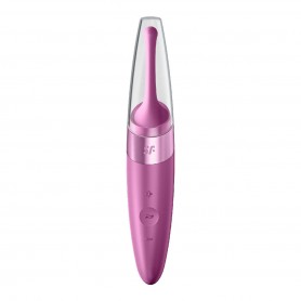 Izliekts klitora vibrators Satisfyer ķiršu